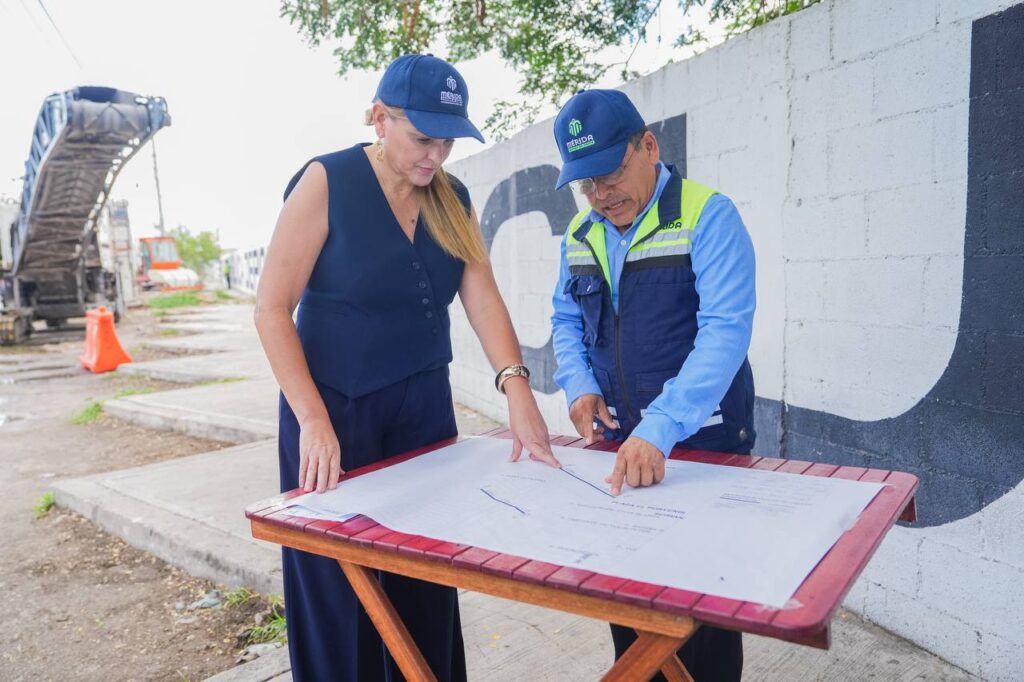 Realizará el Ayuntamiento repavimentación nocturna en vialidades de la Avenida Jacinto Canek. IMG 20250719 WA0014 1024x682