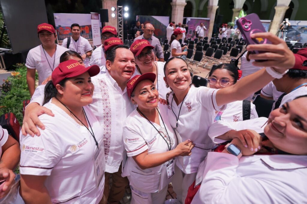 Firman convenio “Salud casa por casa” para llevar atención médica gratuita a los hogares de Yucatán IMG 20250730 WA0036 1024x683
