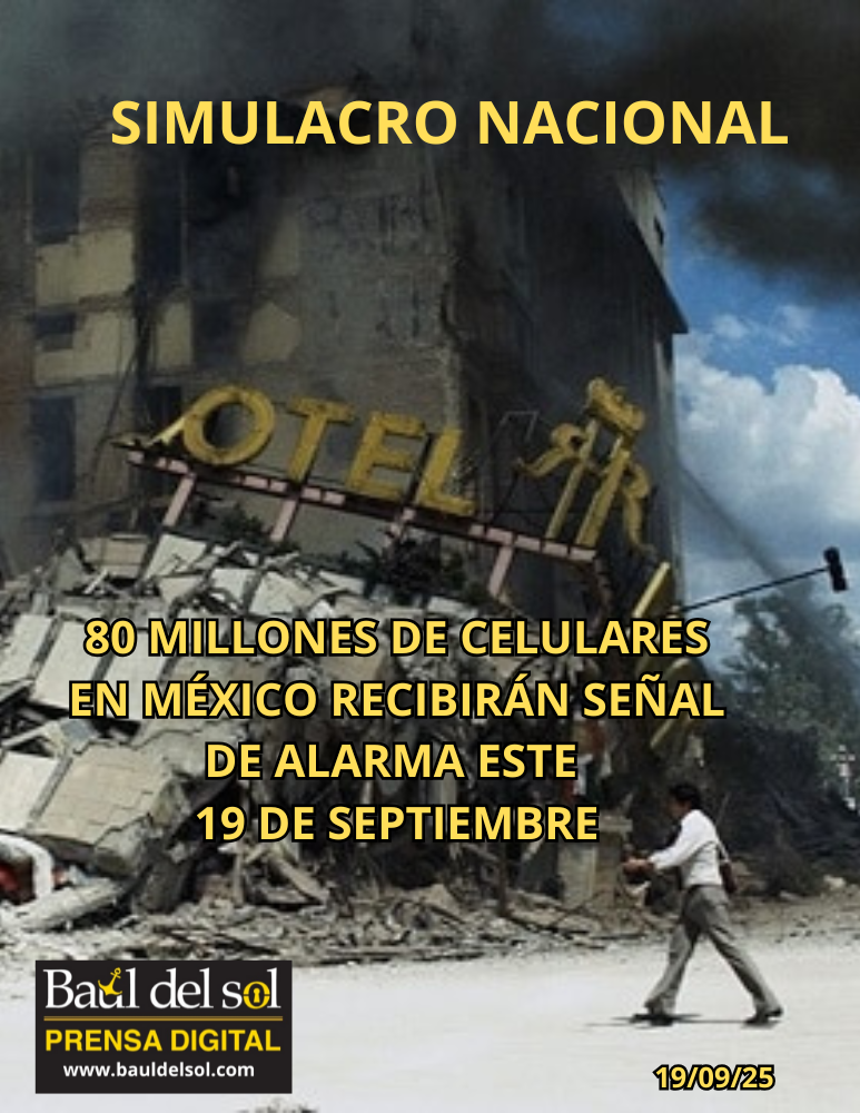 INFOGRAFIA OKI 80 MILLONES DE CELULARES EN MEXICO RECIBIRAN SENAL DE ALARMA ESTE 19 DE SEPTIEMBRE