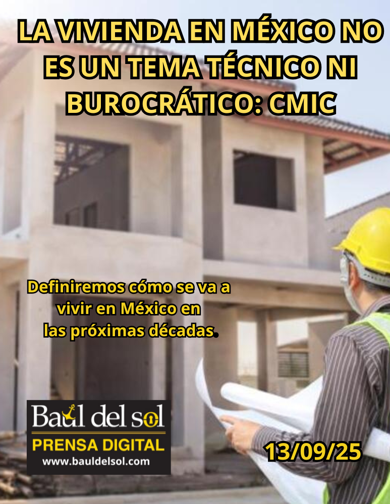 LA VIVIENDA EN MEXICO NO ES UN TEMA TECNICO NI BUROCRATICO
