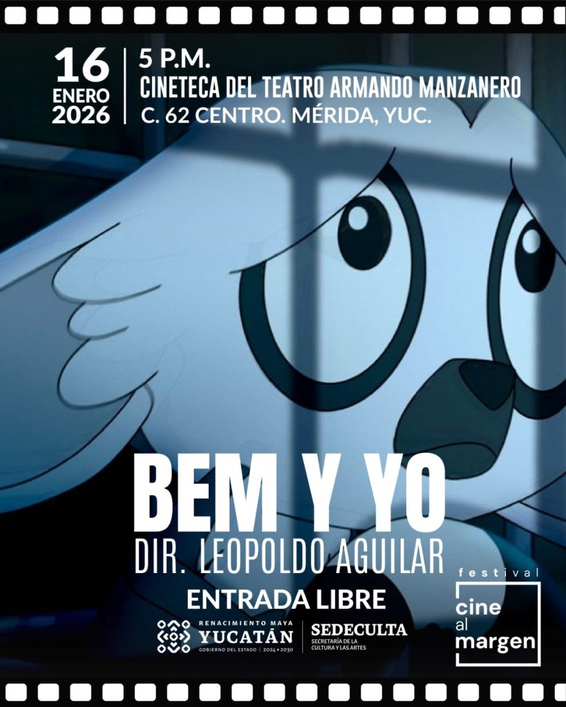 La Sedeculta y Cine al Margen inician 2026 con proyección gratis de filmes mexicanos independientes WhatsApp Image 2026 01 14 At 13.22.27 819x1024