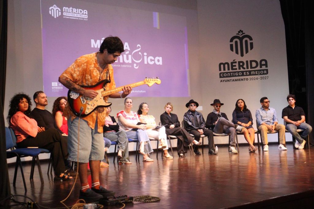 Con 20 proyectos comenzará a sonar el programa “Mérida es Música” WhatsApp Image 2026 02 18 At 18.16.54 1024x682
