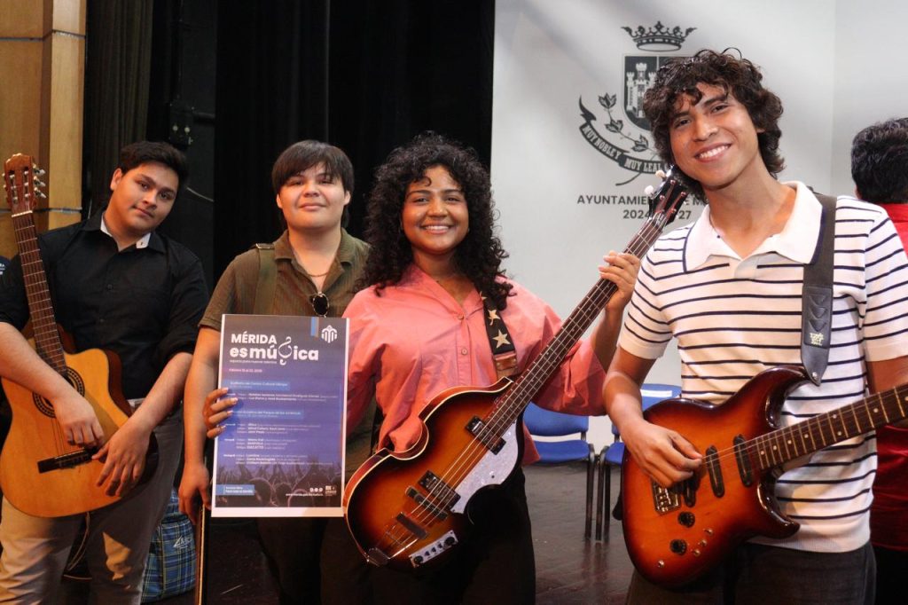 Con 20 proyectos comenzará a sonar el programa “Mérida es Música” WhatsApp Image 2026 02 18 At 18.16.55 1 1024x682