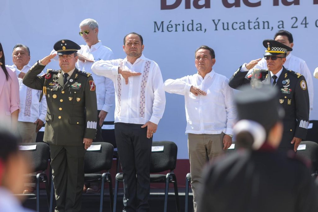 Yucatán reafirma su compromiso con la seguridad y la paz social WhatsApp Image 2026 02 24 At 13.51.20 1024x683