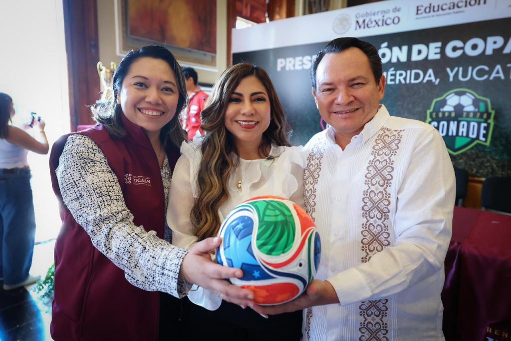 Presentan en Yucatán las seis Copas del Mundial Social 2026 WhatsApp Image 2026 02 27 At 16.31.53 1024x683