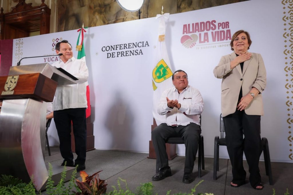 Yucatán, punta de lanza del nuevo modelo nacional de salud con IMSS-Bienestar Ella 1 3 1024x683