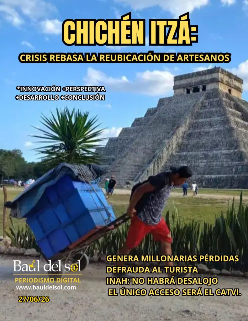 Chichén Itzá: crisis que rebasa la reubicación de artesanos, genera millonarias pérdidas y defrauda al turista CRISIS CHICHEN WEB 791x1024