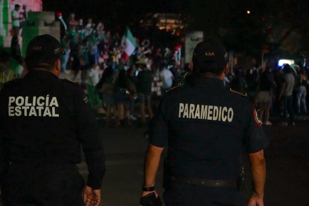 SSP decomisó bebidas alcohólicas y pirotecnia en el operativo del Monumento a la Patria