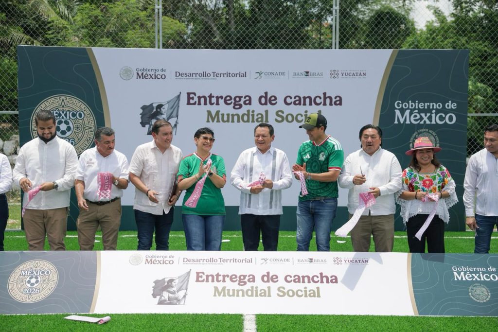 TECOH ESTRENA CANCHA DE FÚTBOL 5