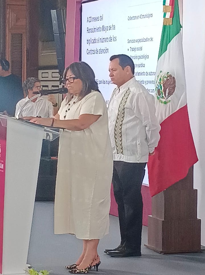 Más de 574 mil acciones blindan a las familias yucatecas contra la violencia y las adicciones MÁS DE 574 MIL ACCIONES BLINDAN A LAS FAMILIAS
