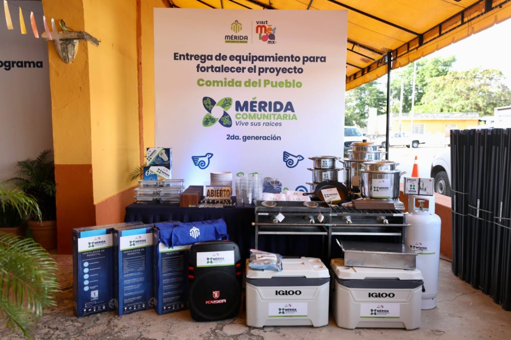 EQUIPAMIENTO A PROYECTOS COMUNITARIOS EN LA COMISARÍA DE DZITYÁ.
