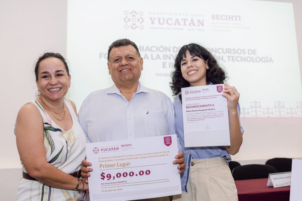 Gobierno del Renacimiento Maya reconoce talento científico de estudiantes yucatecos Reconocimientos a proyectos de creatividad, investigación e innovación.