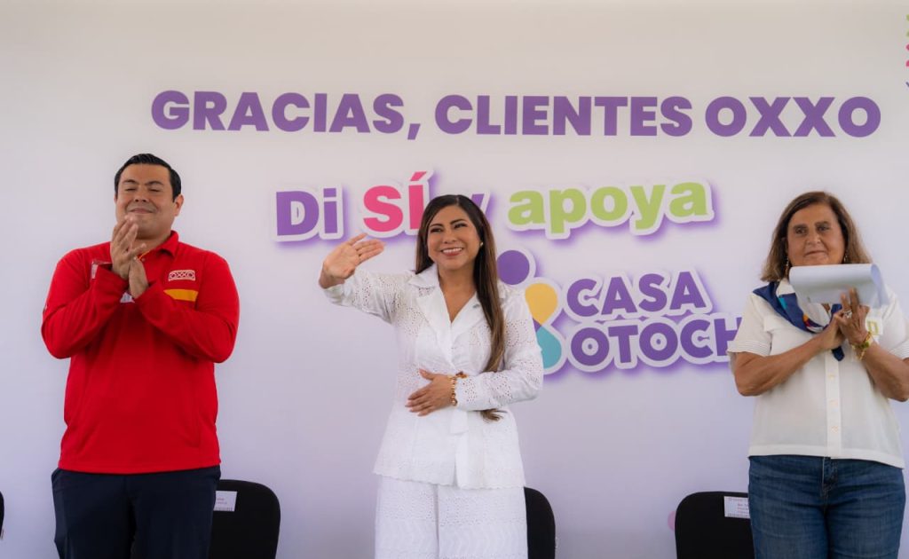 Casa Otoch recibe donativo de 481 mil pesos del programa de redondeo de Oxxo