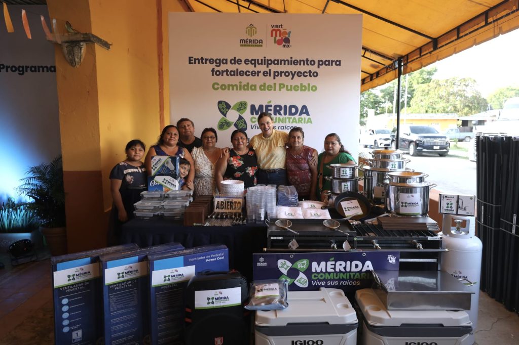 EQUIPAMIENTO A PROYECTOS COMUNITARIOS EN LA COMISARÍA DE DZITYÁ.