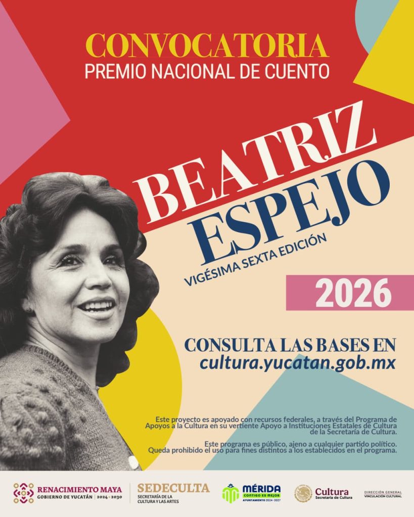 Abren convocatoria del Premio Nacional de Cuento Beatriz Espejo 2026/ Patricia Martin Briceño
