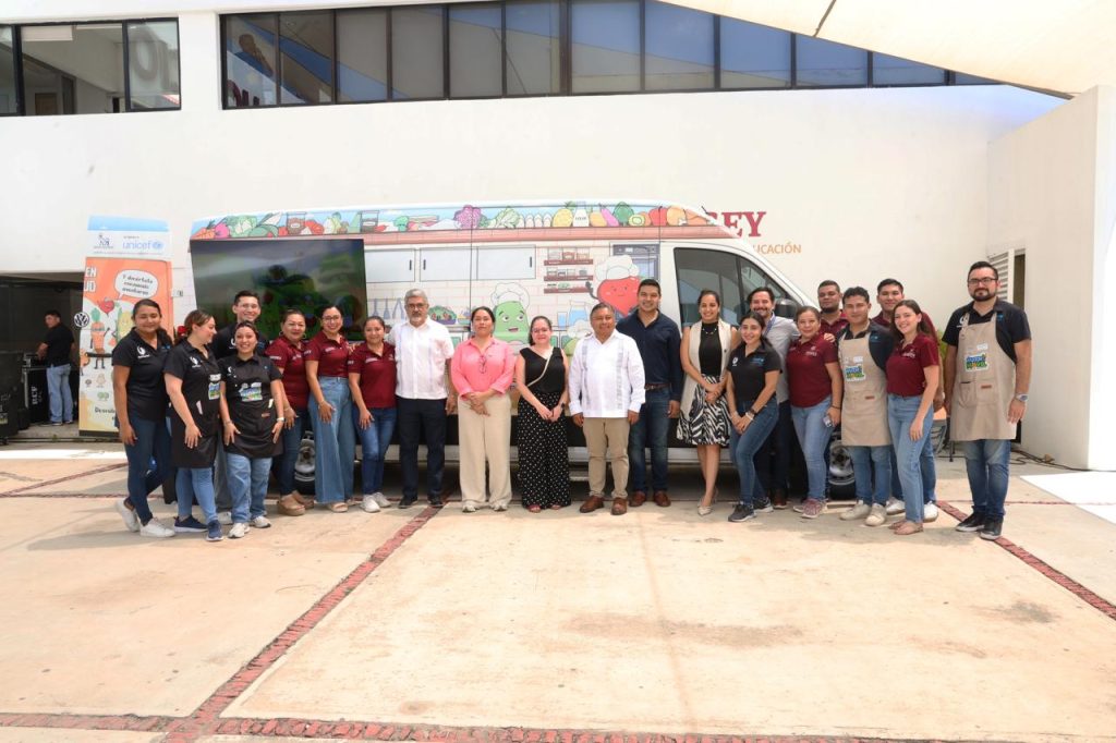 “Nutrimóvil: Cocinando Aventuras” tres unidades móviles recorrerán los 106 municipios de Yucatán