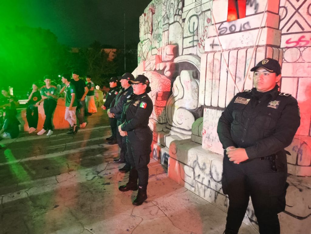 Monumento a la Patria y Kukulcán estarán bajo estrecha vigilancia por el juego México vs Inglaterra / Díaz Mena