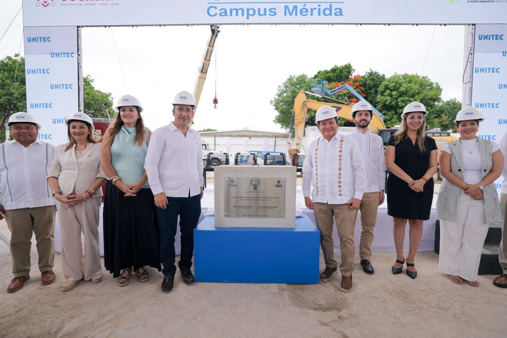 UNITEC elige a Yucatán para su expansión y comienza a construir el Campus Mérida UNITEC LLEGA A MERIDA