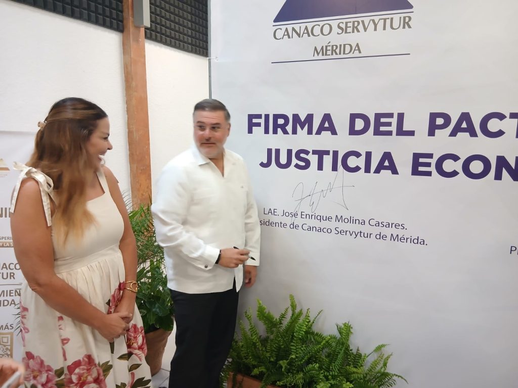 MÉRIDA FIRMA PACTO NACIONAL PARA FORTALECER EMPRESAS, EMPLEO Y SEGURIDAD