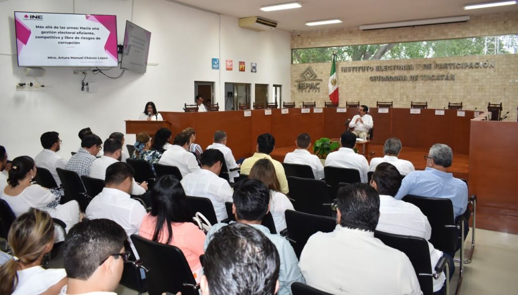La confianza en las elecciones se construye con transparencia y eficiencia: Arturo Manuel Chávez López, Consejero Electoral del INE