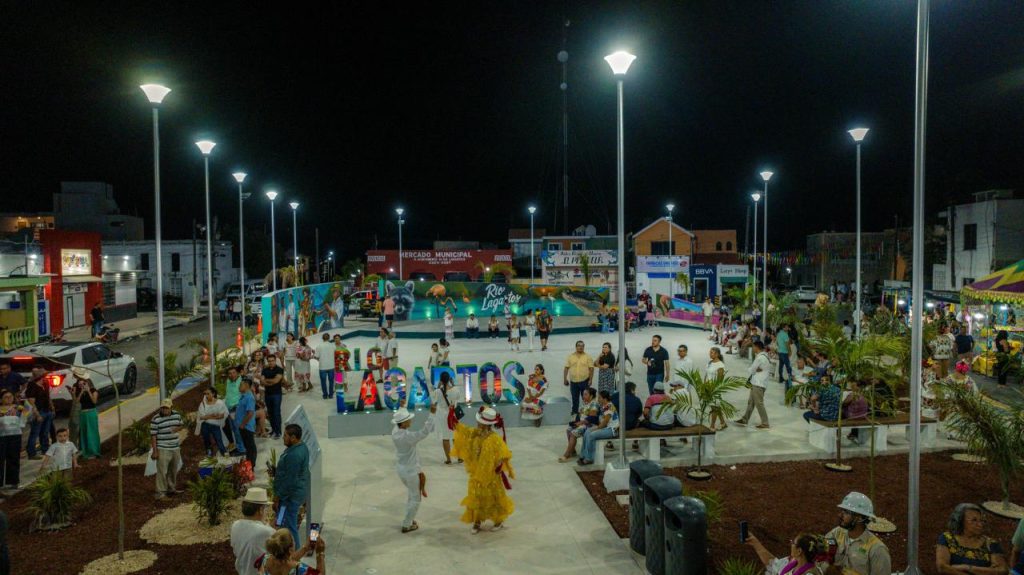Río Lagartos estrena Parque Principal con inversión de 5 MDP