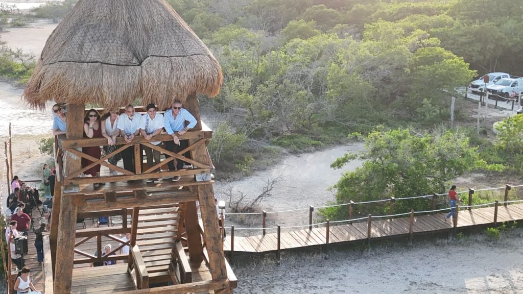 Parador Turístico de Uaymitún vuelve a recibir visitantes en la costa yucateca