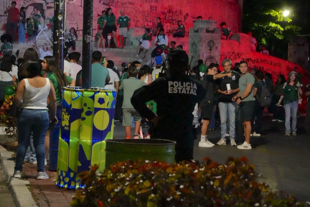 SSP decomisó bebidas alcohólicas y pirotecnia en el operativo del Monumento a la Patria