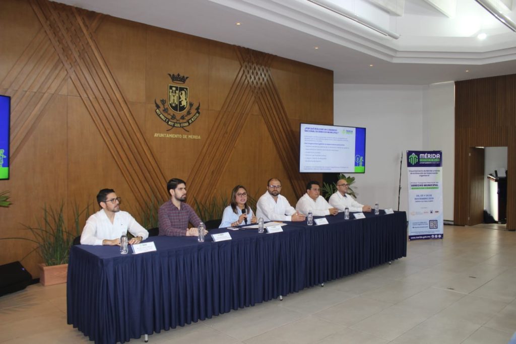 MÉRIDA SERÁ SEDE DEL PRIMER CONGRESO NACIONAL DE DERECHO MUNICIPAL 2026
