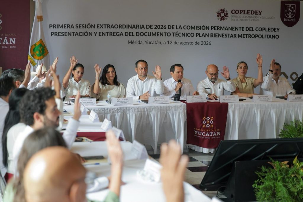 PRESENTA GOBERNADOR EL PLAN BIENESTAR METROPOLITANO ANTE EL COPLEDEY