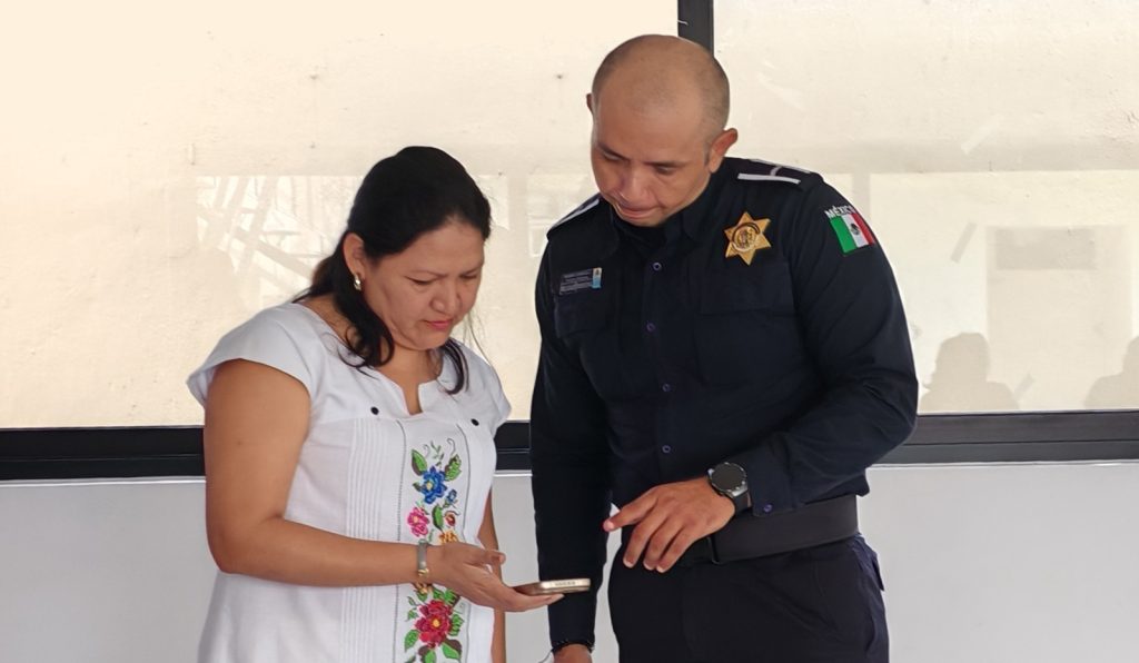 Policía de Mérida refuerza la prevención de ciberdelitos y extorsión en el sector empresarial