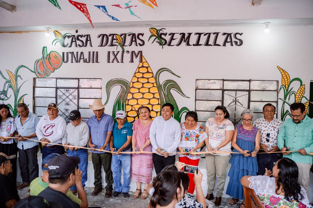 COMUNIDADES Y JUVENTUDES DE DZITÁS CREAN BANCO COMUNITARIO DE SEMILLAS NATIVAS