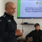 Policía de Mérida refuerza la prevención de ciberdelitos y extorsión en el sector empresarial