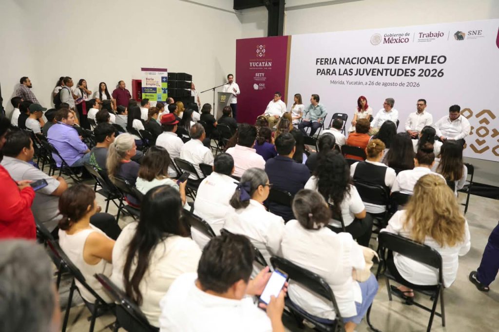 MÁS DE 400 OPORTUNIDADES DE EMPLEO FORMAL PARA LAS JUVENTUDES DE YUCATÁN