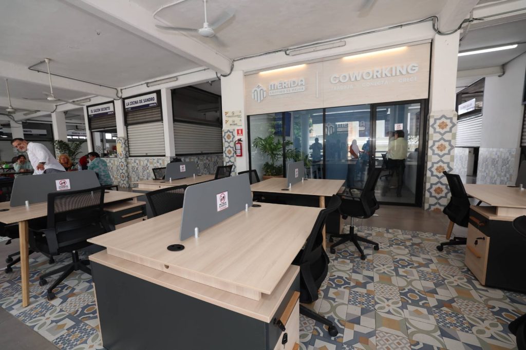 EL MERCADO LUCAS DE GÁLVEZ ESTRENA ZONA COWORKING, AREAS INCLUSIVAS Y DE ARTE