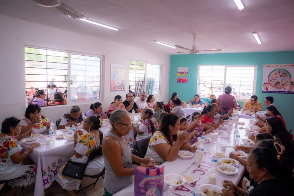 DIF YUCATÁN PROMUEVE ATENCIÓN ALIMENTARIA EN TICUL CON NUEVO COMEDOR EN YOTHOLÍN