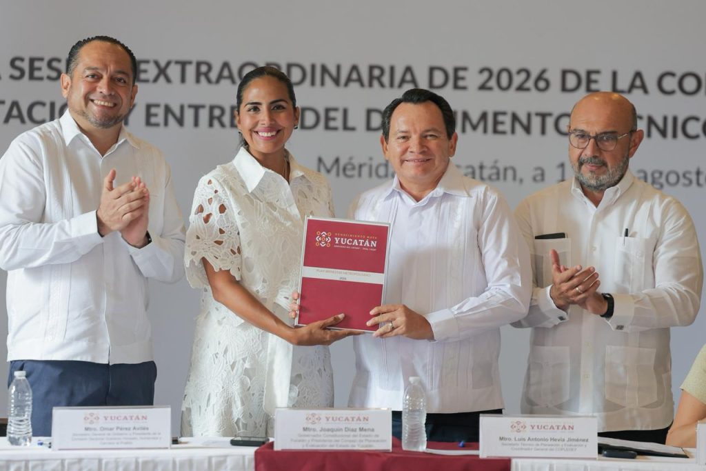 PRESENTA GOBERNADOR EL PLAN BIENESTAR METROPOLITANO ANTE EL COPLEDEY