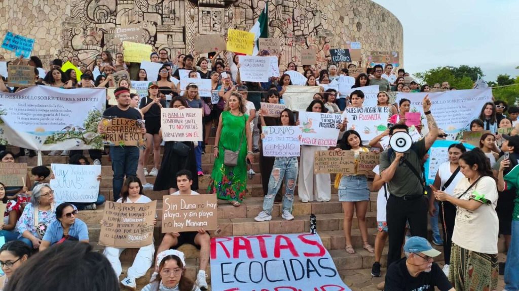 Ciudadanía exige cancelar megaproyecto inmobiliario para salvar las dunas de Chuburná