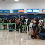 Gran afluencia de pasajeros en el Aeropuerto de Mérida; se estima una buena temporada vacacional