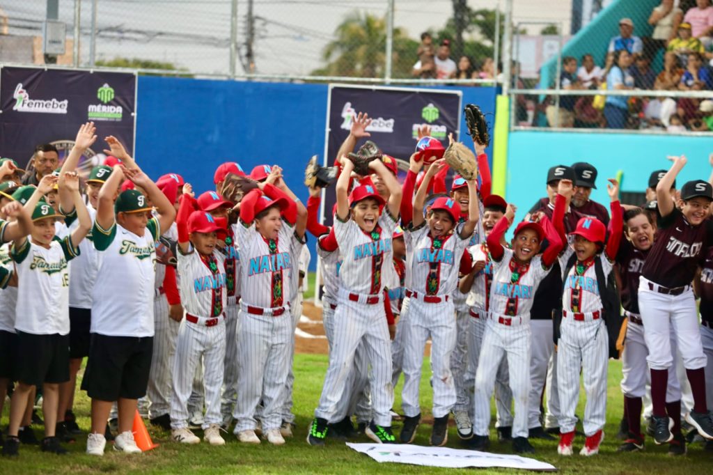 MÉRIDA RECIBE AL TALENTO DEL BÉISBOL INFANTIL DE TODO MÉXICO.