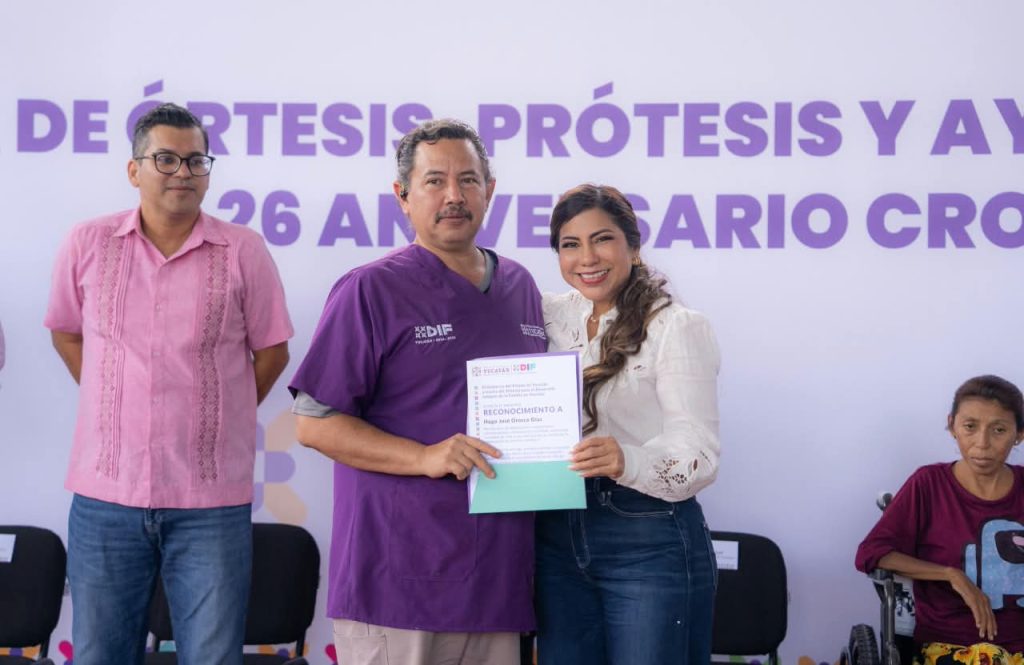 CROPAFY ACERCA POR PRIMERA VEZ PRÓTESIS Y ÓRTESIS AL INTERIOR DE YUCATÁN