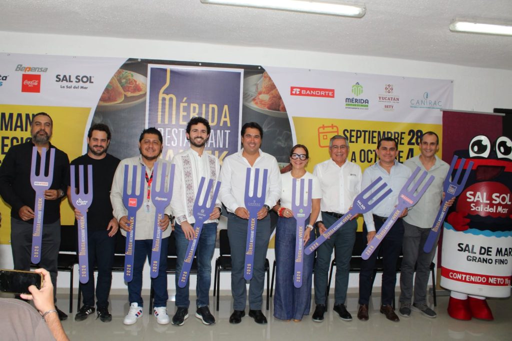CANIRAC YUCATÁN INVITA A LOS RESTAURANTES DE YUCATÁN A SUMARSE A MÉRIDA RESTAURANT WEEK 2026