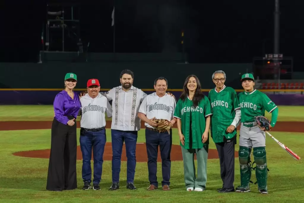 PROYECTA RENACIMIENTO MAYA A YUCATÁN ANTE EL MUNDO CON LA COPA MUNDIAL DE BÉISBOL SUB-15
