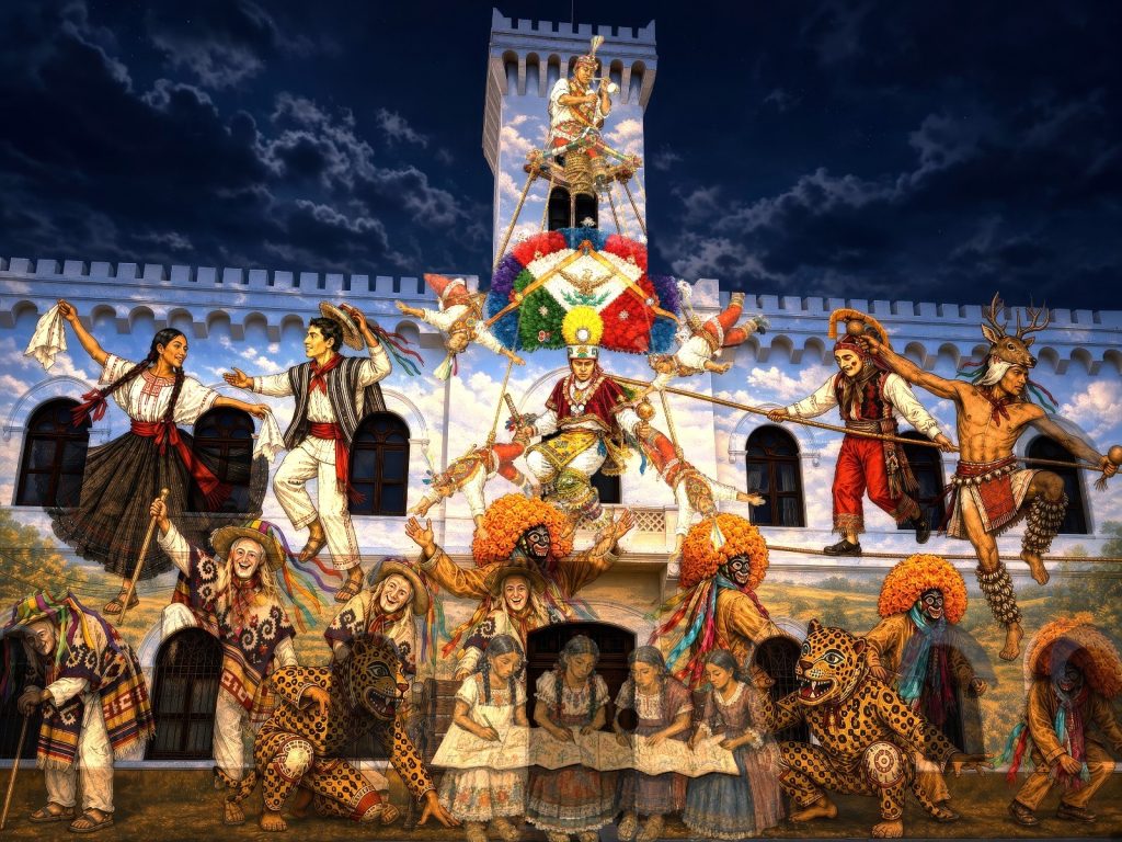 NUEVO SEGMENTO SOBRE LA DIVERSIDAD CULTURAL MEXICANA EN EL VIDEOMAPPING DE LA PENI