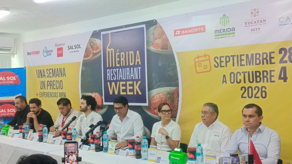 CANIRAC YUCATÁN INVITA A LOS RESTAURANTES DE YUCATÁN A SUMARSE A MÉRIDA RESTAURANT WEEK 2026