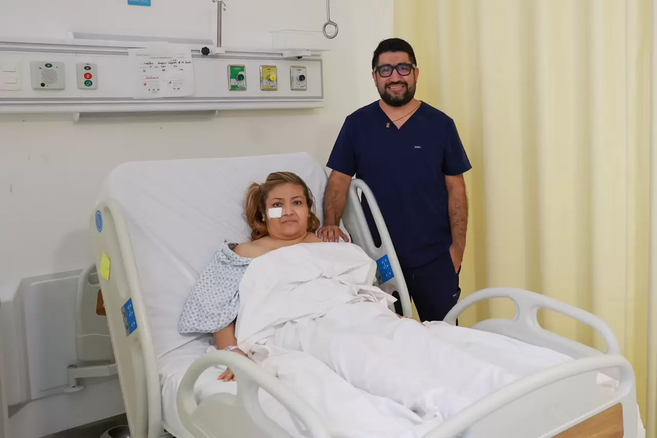 “Adiós cuchillos, venga robotito”: Alejandra, la primera paciente operada del apéndice por un robot en el O’Horán, sin pagar un peso