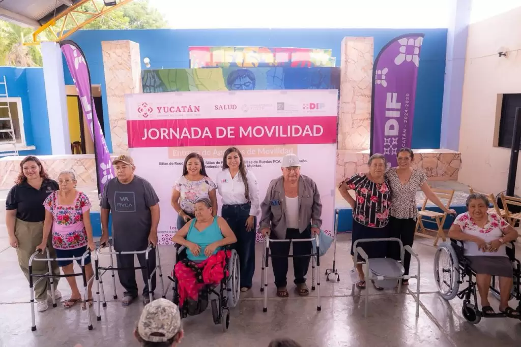 DIF YUCATÁN ACERCA APOYOS PARA LA MOVILIDAD Y EL AUTOEMPLEO A FAMILIAS DE PANABÁ Y SUCILÁ