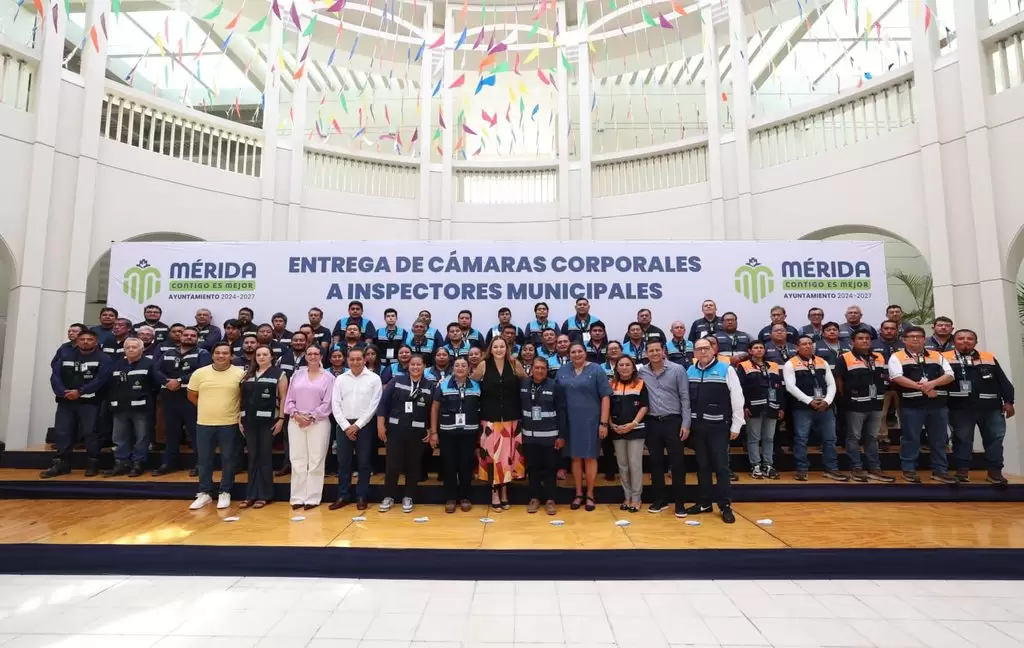 Mérida incorpora 57 cámaras para transparentar operativos