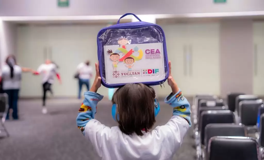 DIF YUCATÁN FORTALECE ACOMPAÑAMIENTO A FAMILIAS DE NIÑAS Y NIÑOS CON TRASTORNO DEL ESPECTRO AUTISTA